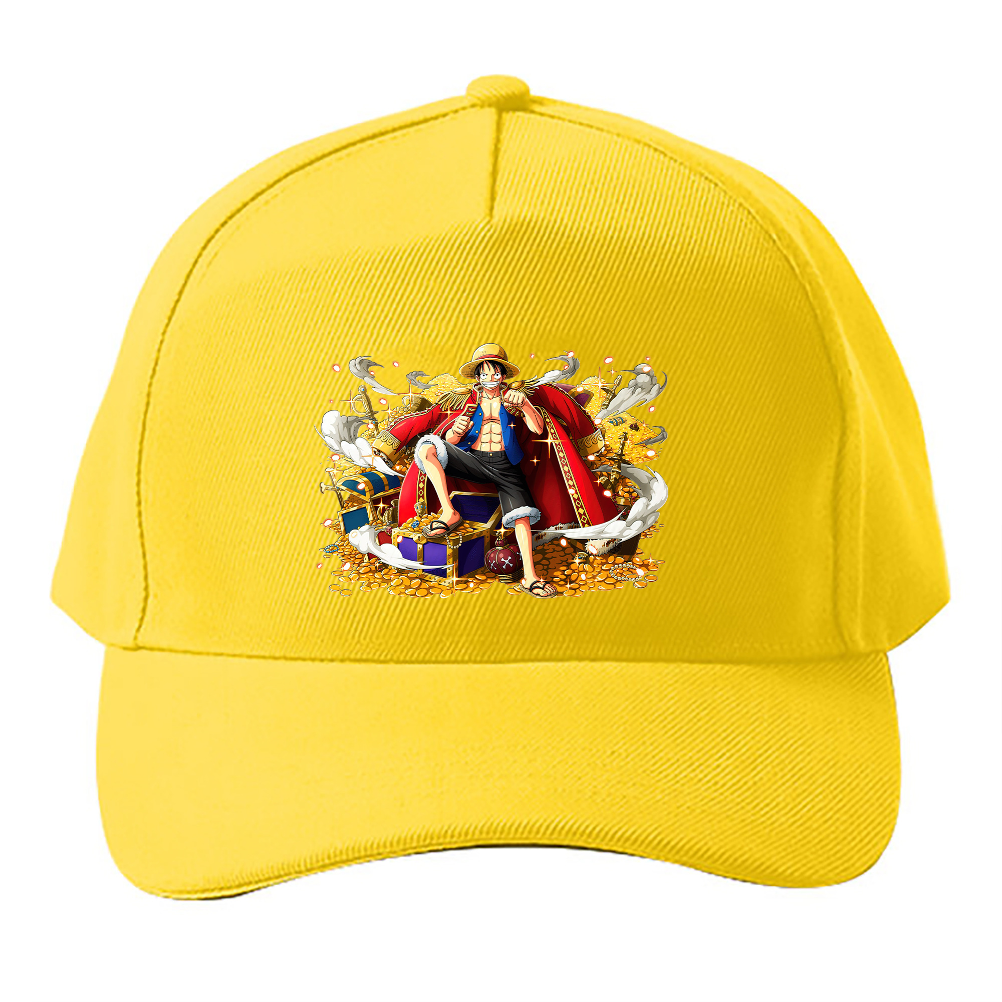 （画像用） ワンピース モンキー・D・ルフィ ONE PIECE Monkey D. Luffy ベースボールキャップ 綿100％ 男女兼用 帽子 スポーツ